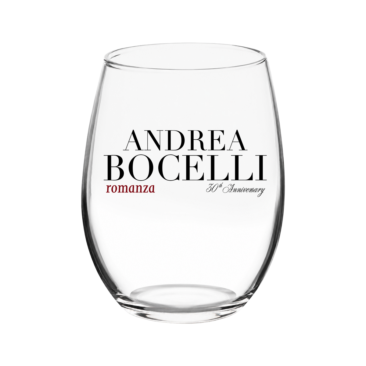 Romanza 30th Anniversary Wine Glass