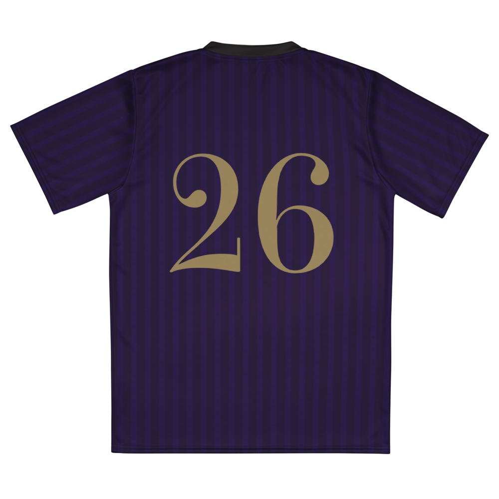 Andrea Bocelli Striped Soccer Jersey-1