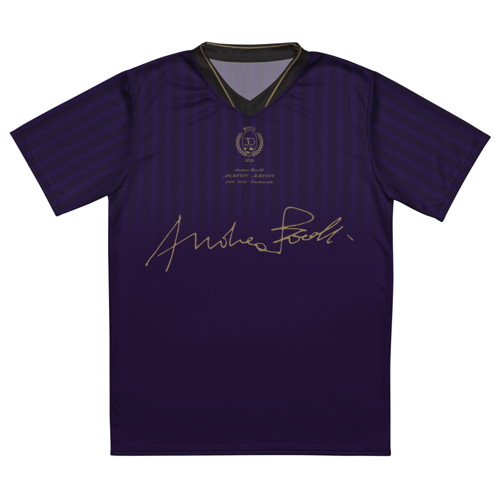 Andrea Bocelli Faded Soccer Jersey