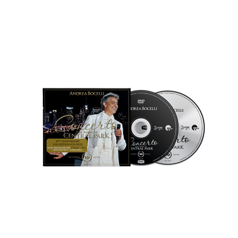 Andrea Bocelli: Concerto - One Night In Central Park: 10th Anniversary CD + DVD Bundle